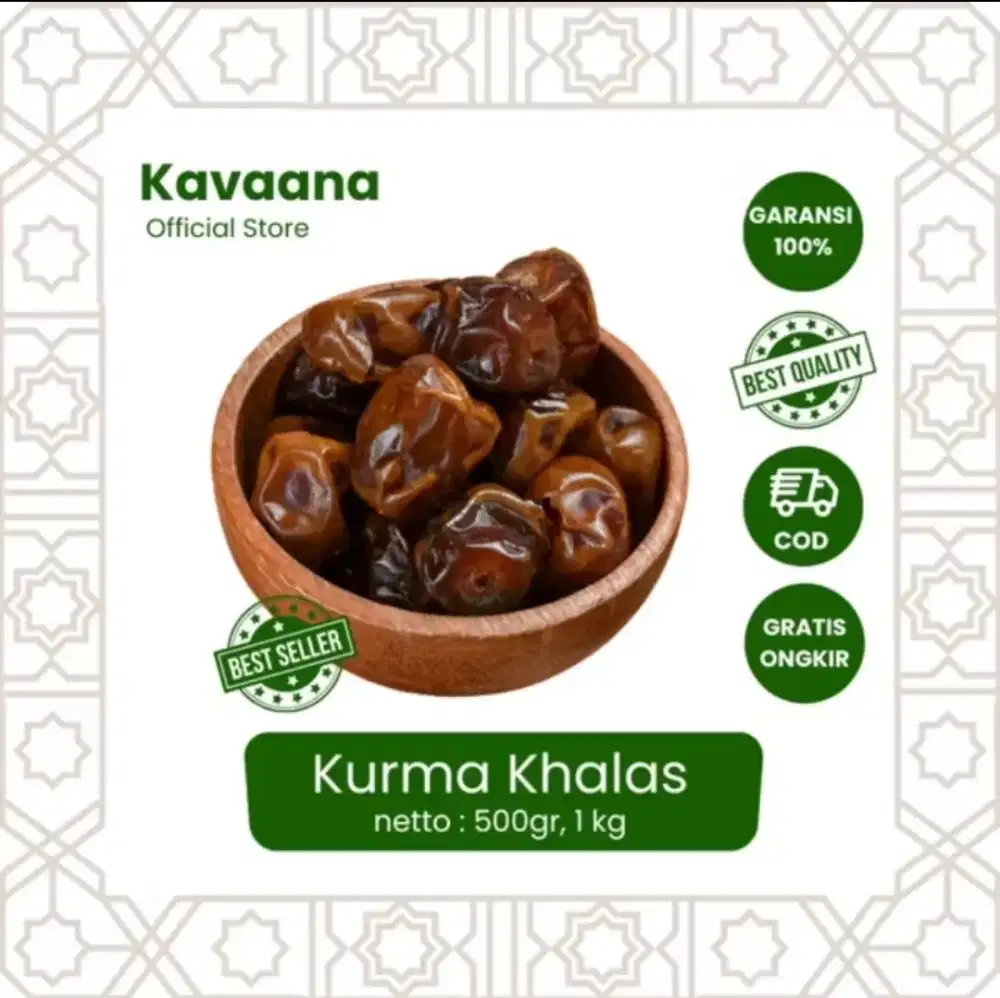 Kurma Khalas | Kurma Khalas Saad