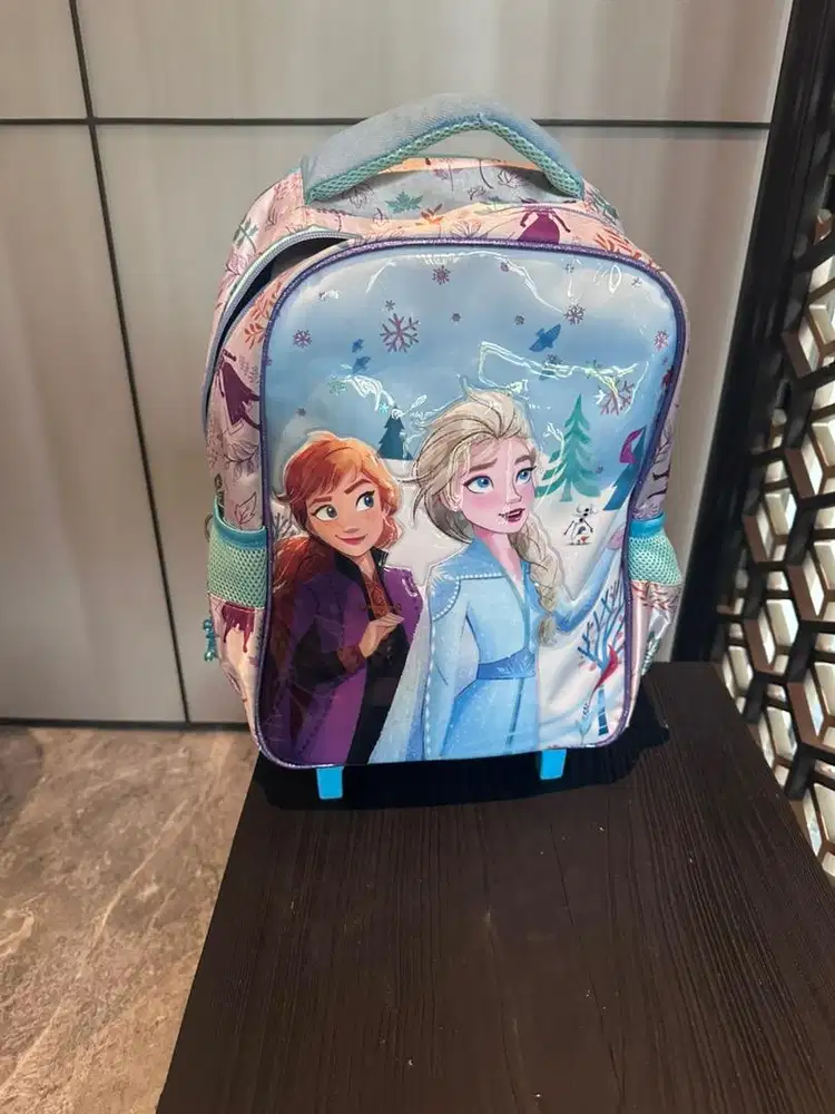 Preloved Frozen School Bag Stroller