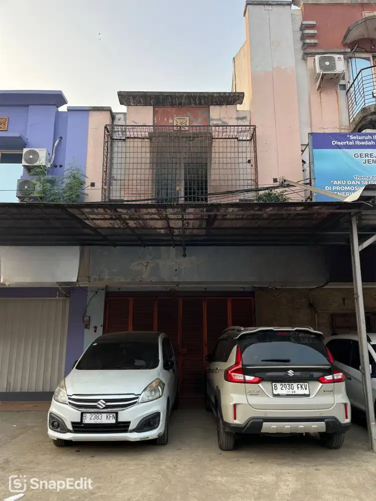 Di jual cepat ruko di dekat pasar harapan indah Bekasi