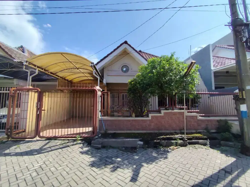 Jual Rumah terawat Wisma Mukti dkt Kertajaya,MERR,araya,Manyar,semolo