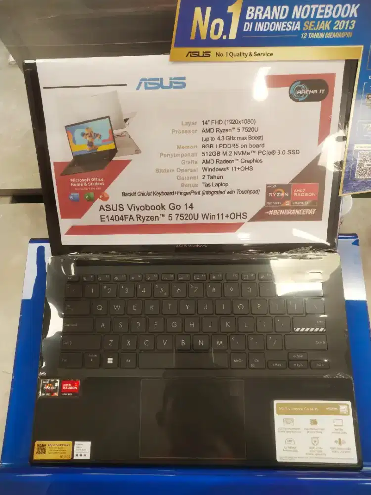 seGAMPANG Itu,Dapetin Laptop Asus VB E1404FA Ryzen 5, Pakai Homecredit