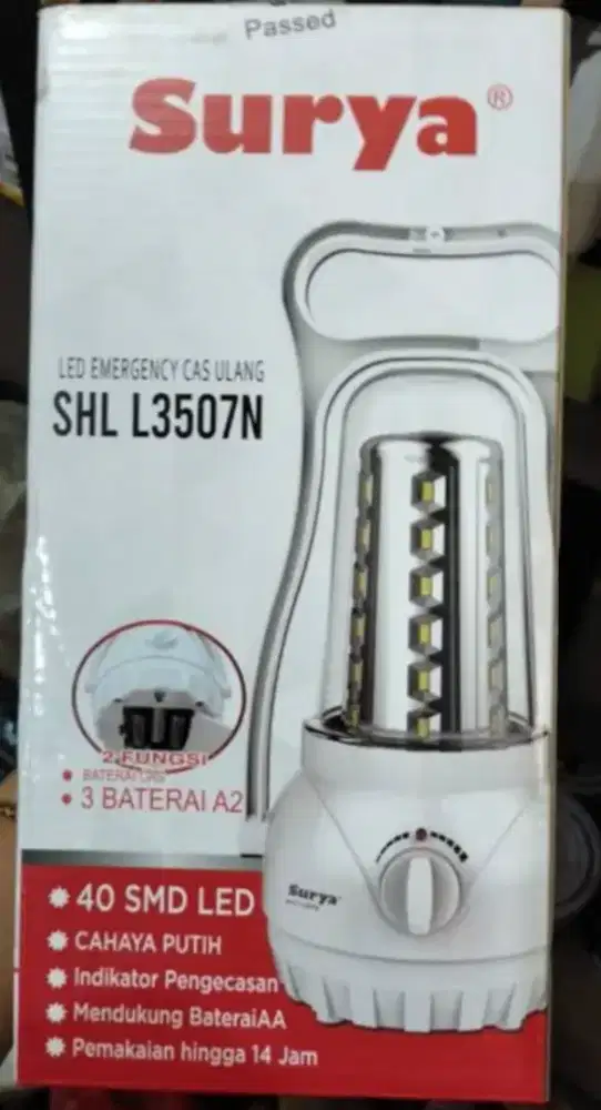 Lampu Emergency Surya