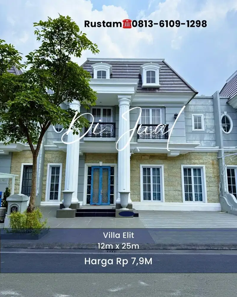 Villa terawat komplek citraland gama city medan