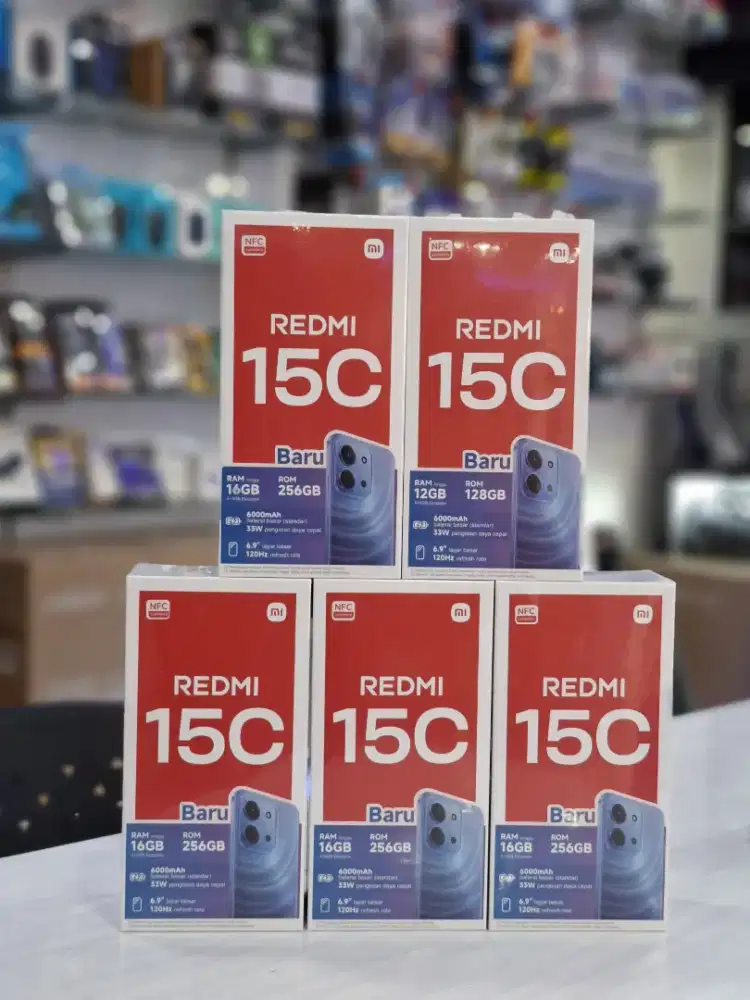 Xiaomi Redmi 15C Ram 6/128 Garansi Resmi 15Bulan