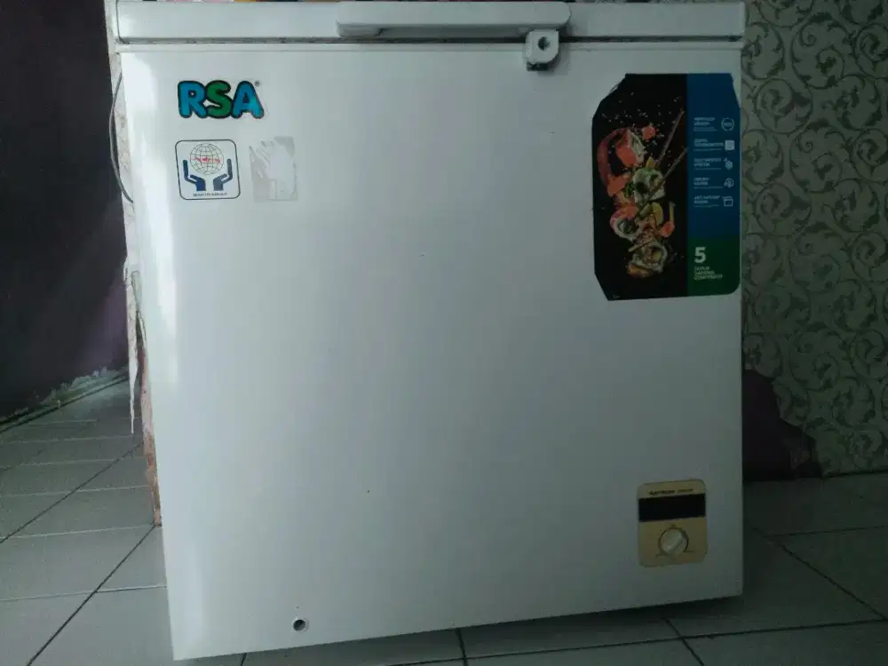 Freezer RSA CF210 pemakaian dari beli baru