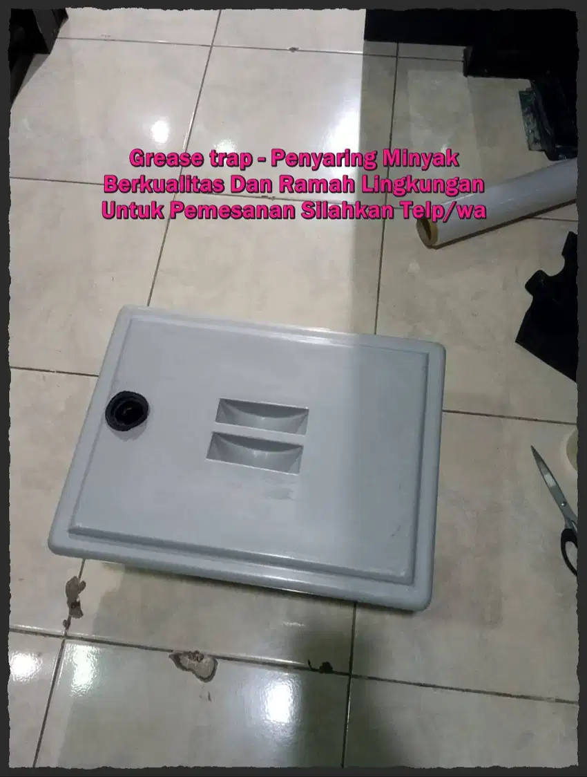 grestrep - gres trep - grease trep frp - penyaring minyak