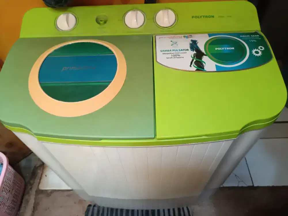 Mc cuci 7kg merk polytron primadona