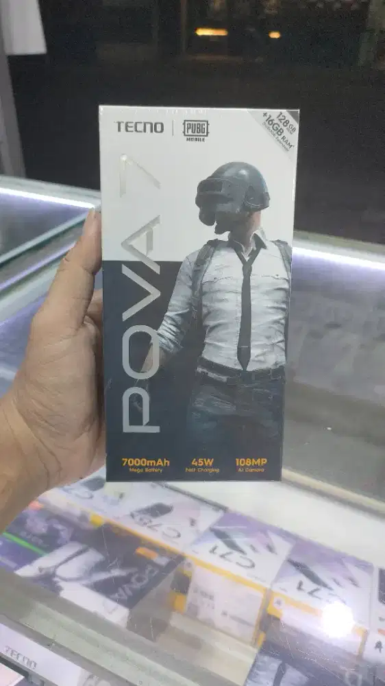 POVA 7 NFC RAM 8GB+8GB/128GB GARANSI RESMI
