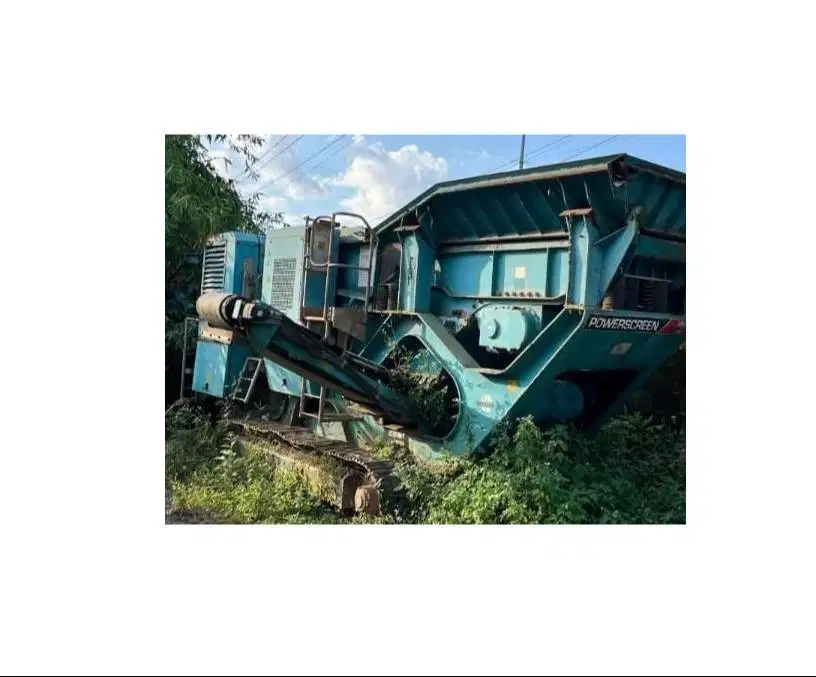 1 unit mobile Jaw Crusher Powerscreen Metrotak  Kapasitas 80-100 TpH