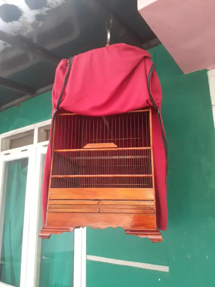 Kandang koshan ruji fiber + kerodong