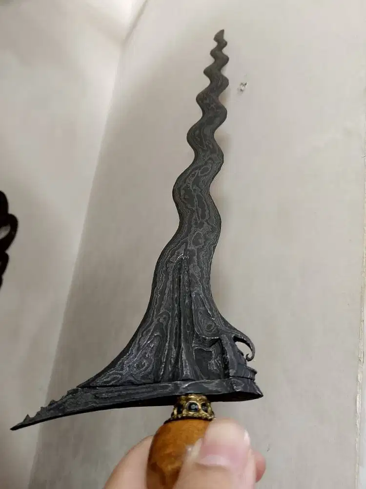 Keris Sepuh Sangkelat Pamor Pedaringan Kebak Tangguh Mataram