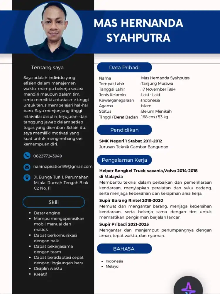 Driver pribadi  dan lainya