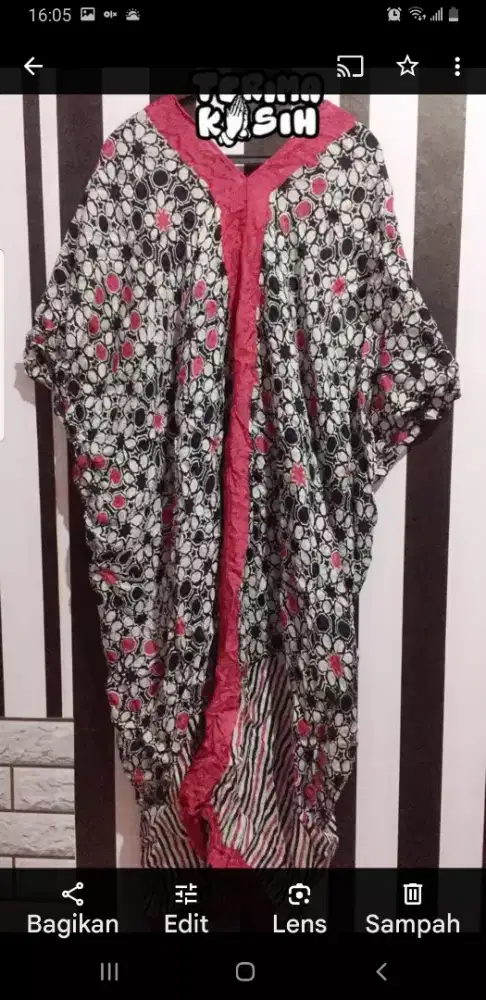 Baju Pesta Mini Dress Batik