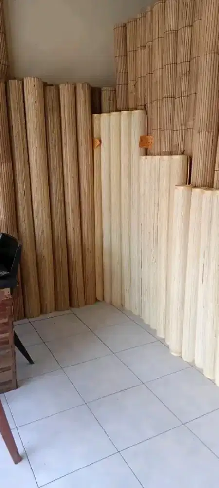 Jual krey bambu kayu rotan alas rotan pelapon di Fery shop