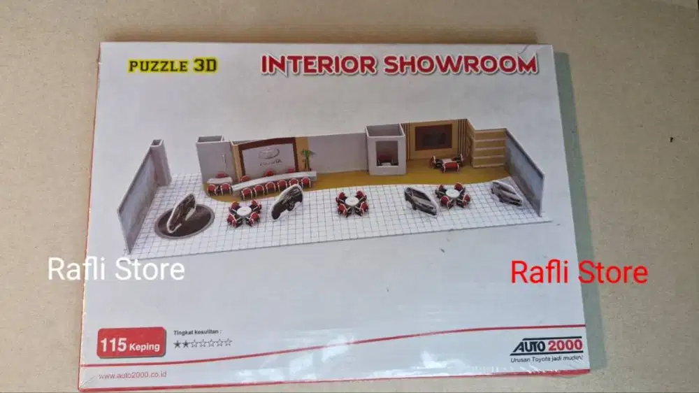 Diorama Puzzle 3D TOYOTA Limited Edition