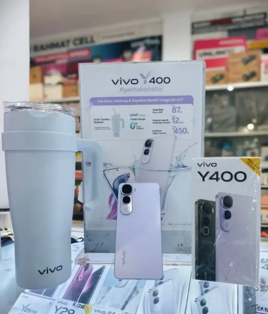 KREDIT HUSUS VIVO Y400 DP CUMA 50RB SJA SYART MUDAH CUMA KTP SJ