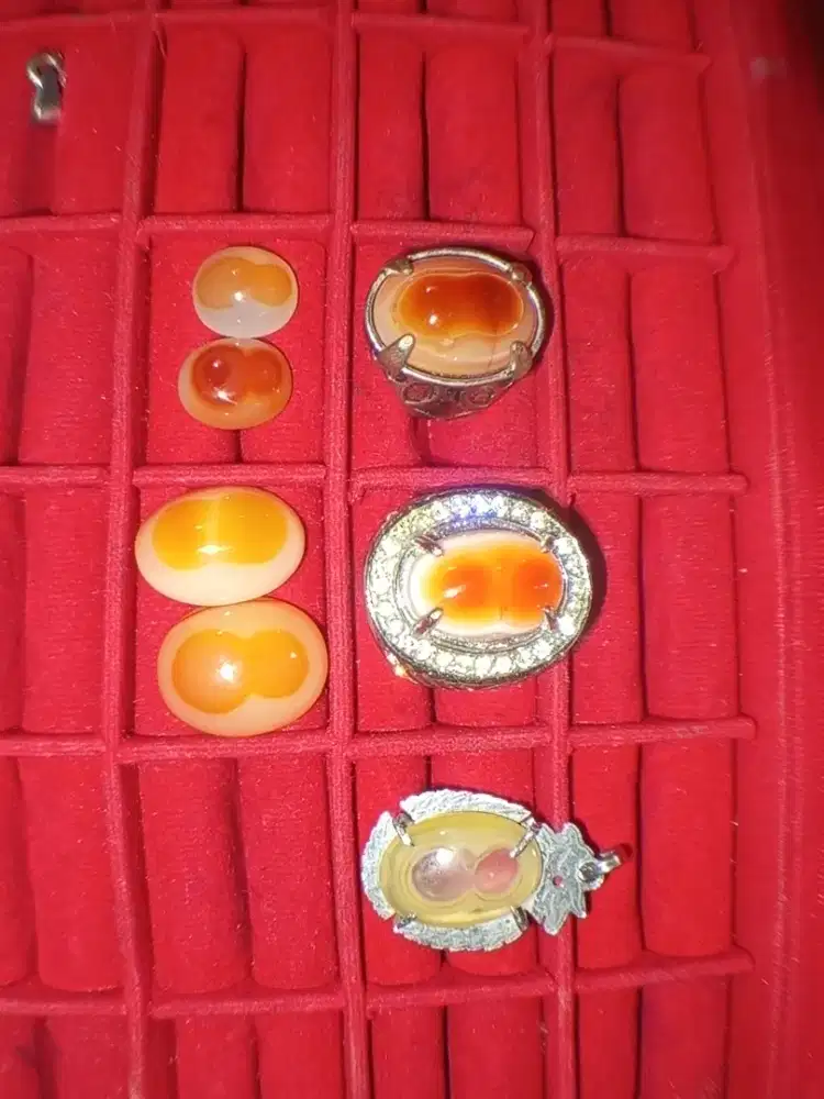 Batu akik angka 8 dan yg lain