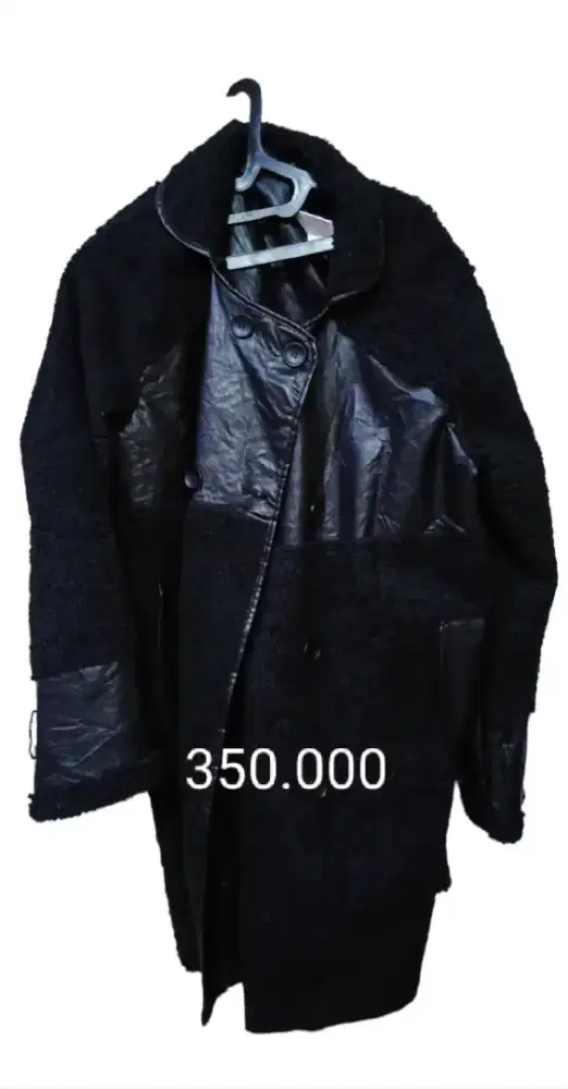 Jaket winter Autumn kulit bulu sintesis Baru