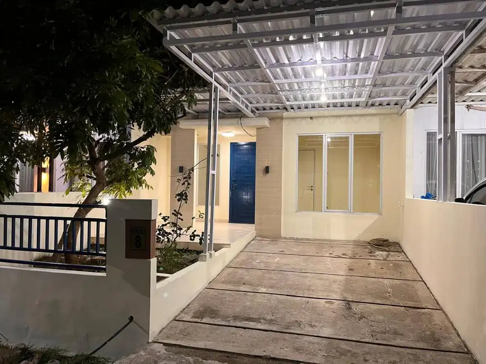 Rumah Cluster Bebas Banjir Metland Cibitung, Sewa 2 th Harga Special