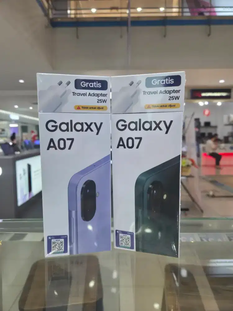 SAMSUNG GALAXY A07 GARANSI RESMI SEIN + FREE ADAPTER ORI + ANTI GORES