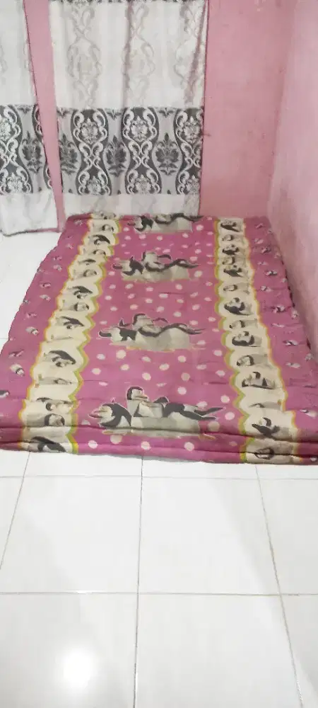 Tilam kapuk pink bs amak umur remaja 2 org utk tidur