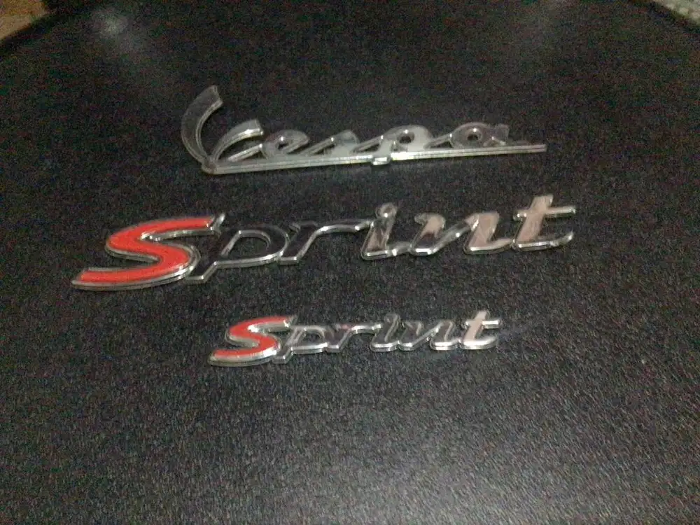 logo Vespa sprint S original