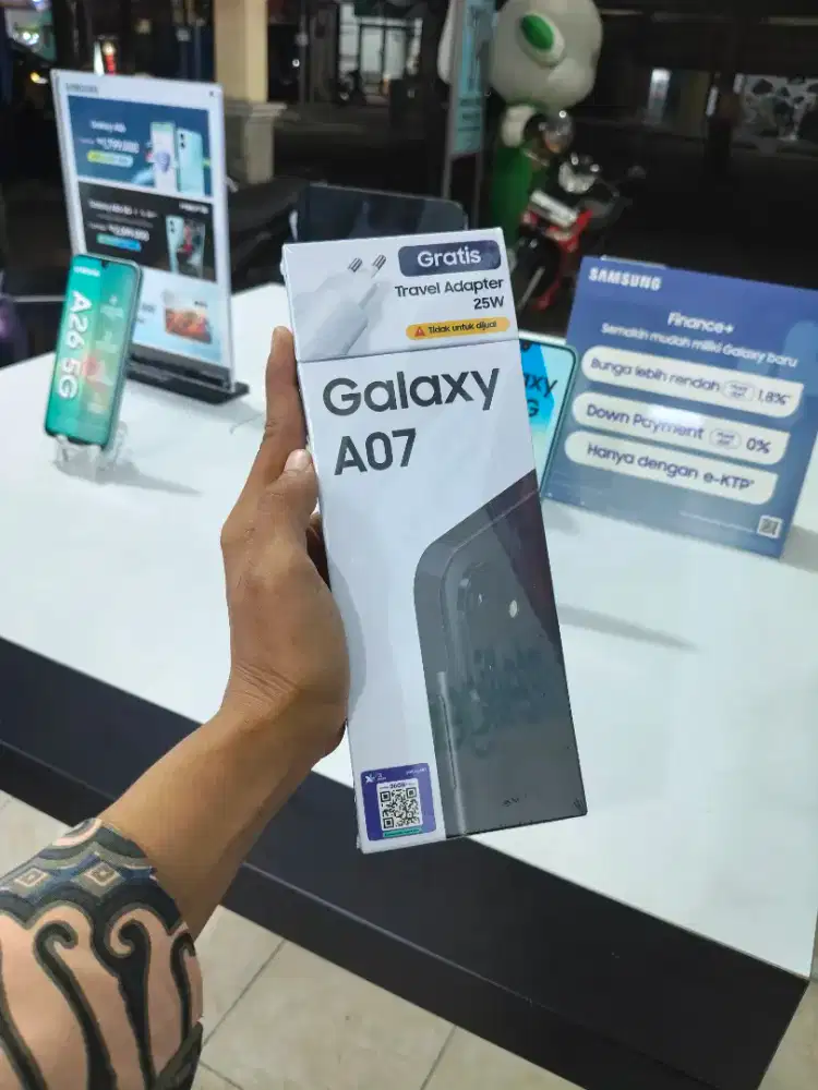 New Samsung A07 4/64 Garansi Resmi