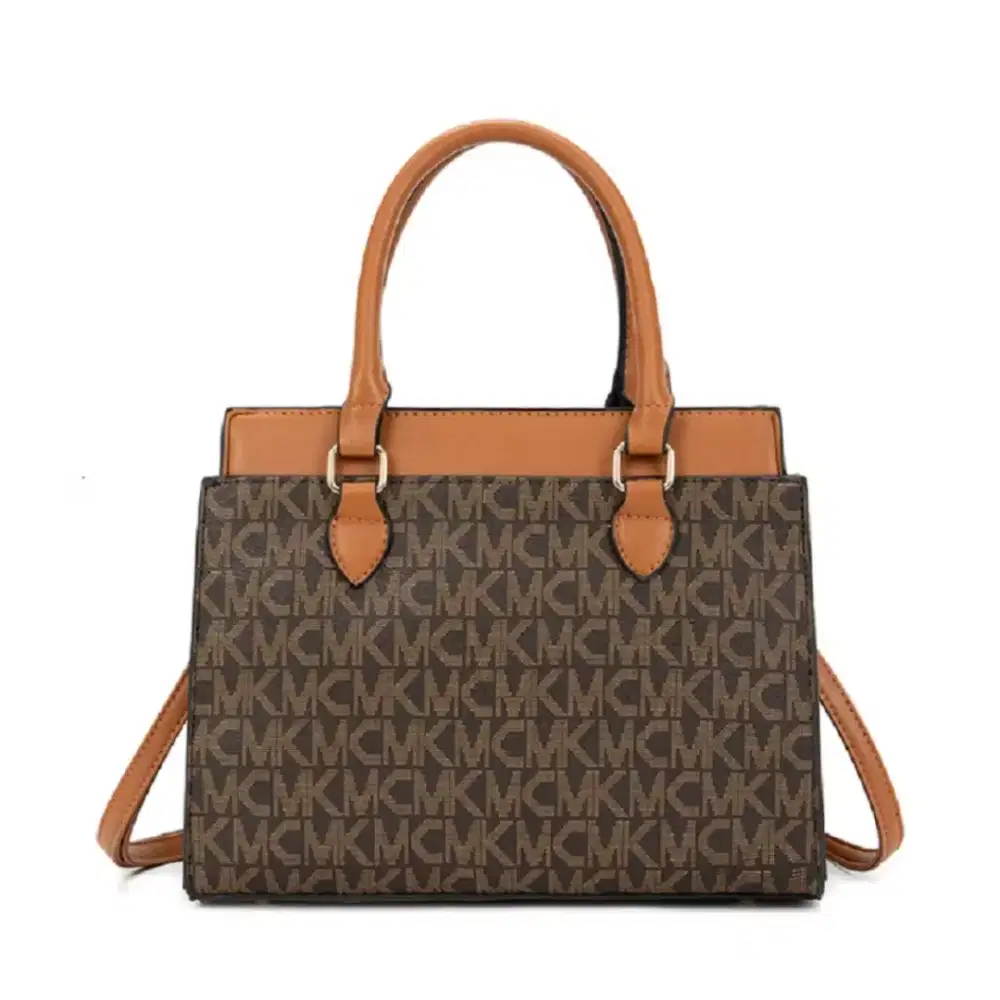 Tas handle wanita MKMC kulit (baru)
