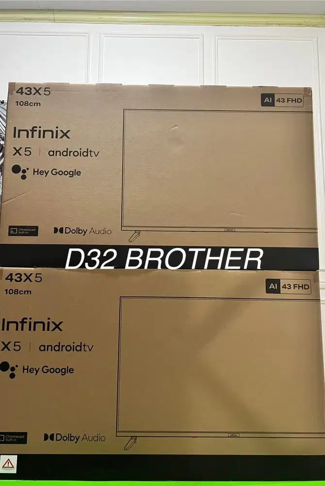 PROMO !!! TV Infinix 43 Inch New Garansi RESMI 1 Tahun