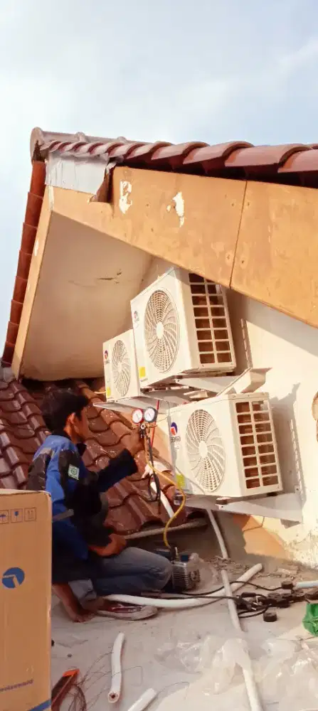 Bongkar pasang,servce AC kulkas mesin cuci,Dll