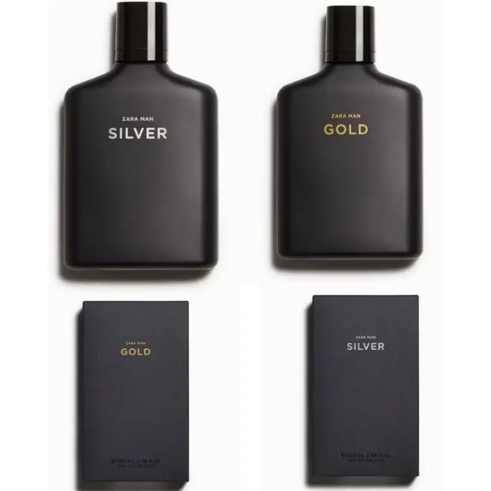 Parfum pria zara gold Eau De Toillete 100ml