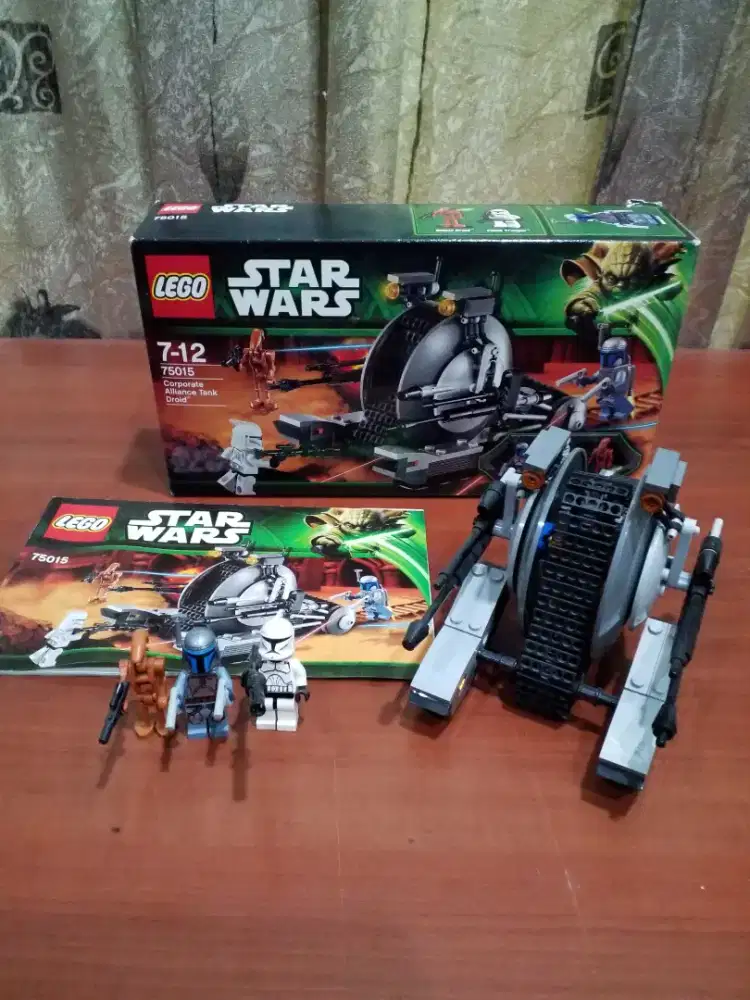 Lego star wars - 75015 - corporate alliance tank droid