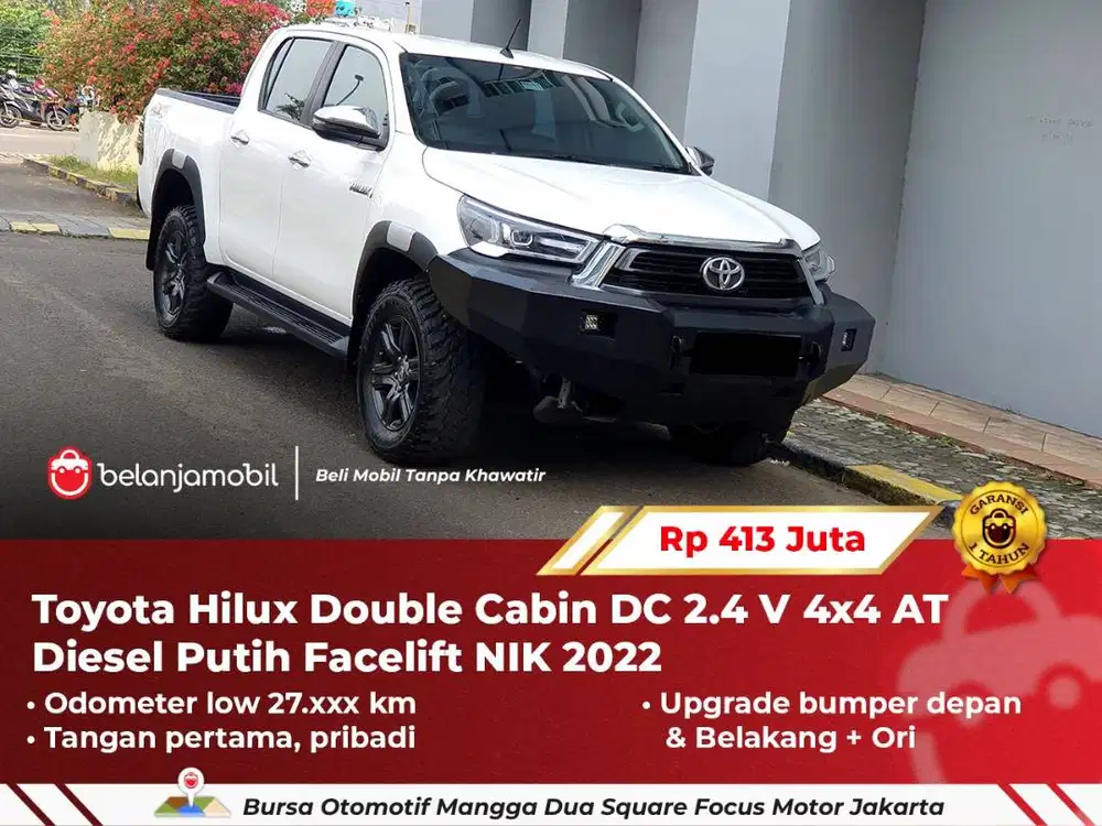 [ 4X4 ] Toyota Hilux Double Cabin DC 2.4 V 4x4 AT 2022/2023