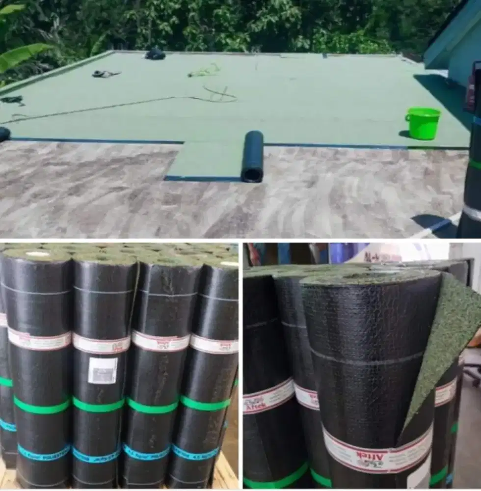 MELINDUNGI DAK BETON DARI KEBOCORAN DENGAN WATERPROOFING MEMBRAN BAKAR