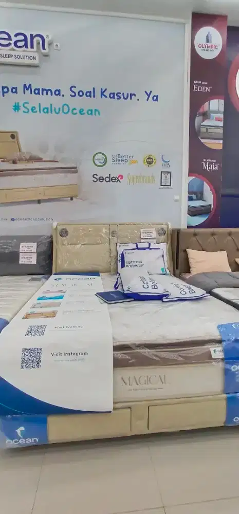Cicilan 0% Springbed Ocean Type Magical 160x200 dengan Home Credit