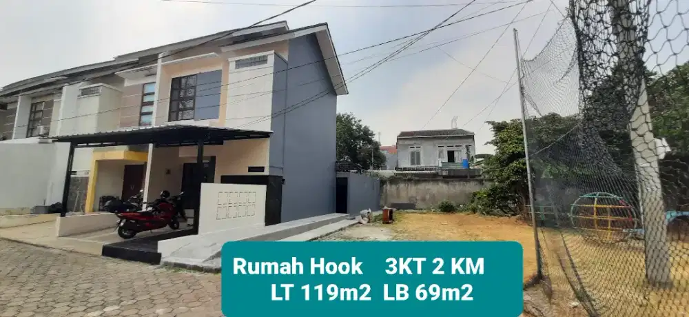 DIJUAL Green Pitara Depok Hook 2 Lt.3KT 2 KM LT 119 LB 69 Bebas Banjir