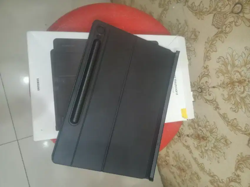 Keyboard ori Samsung tab S9 fe mlus normal semua nya lkp