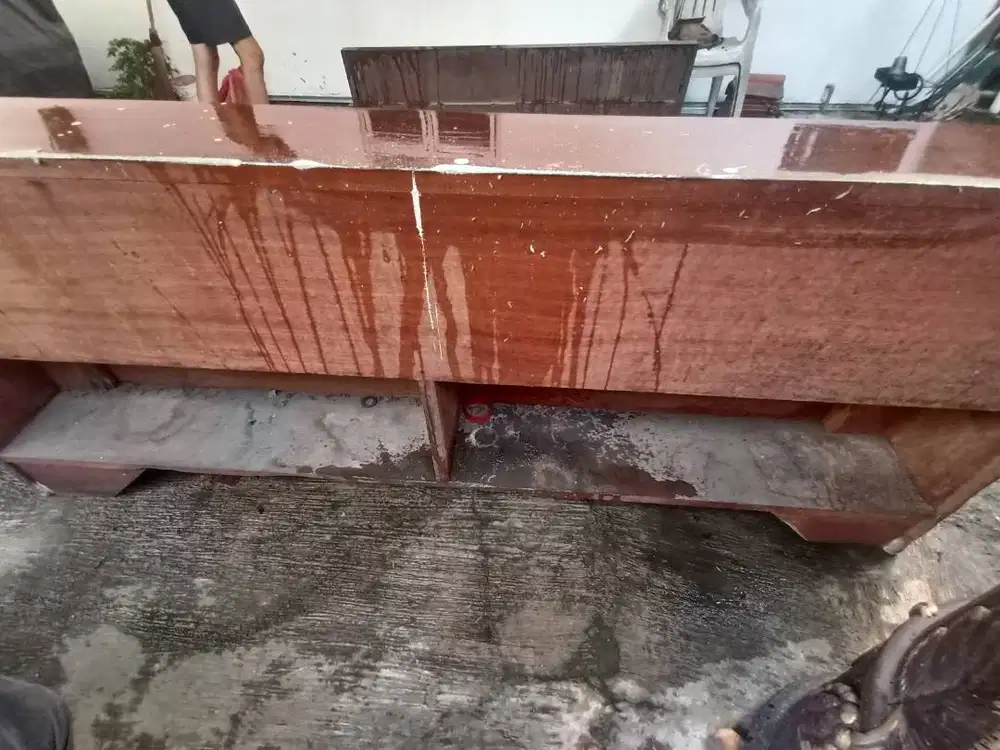 Dipan Queen size kayu Jati belanda ASLI