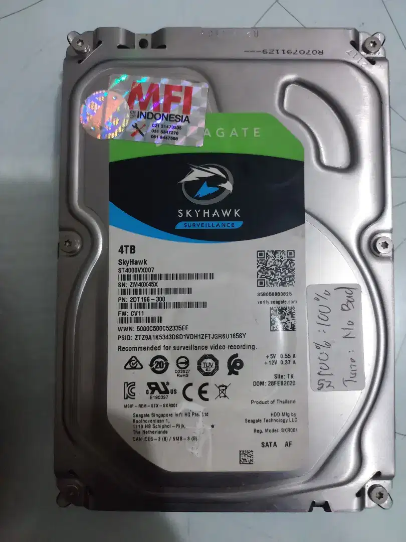 Hardisk 4TB Seagate