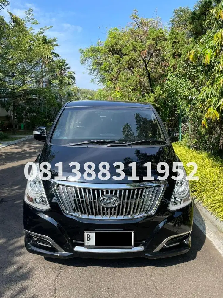 Hyundai H1 Diesel VGT Royale CRDi 2018 Hitam