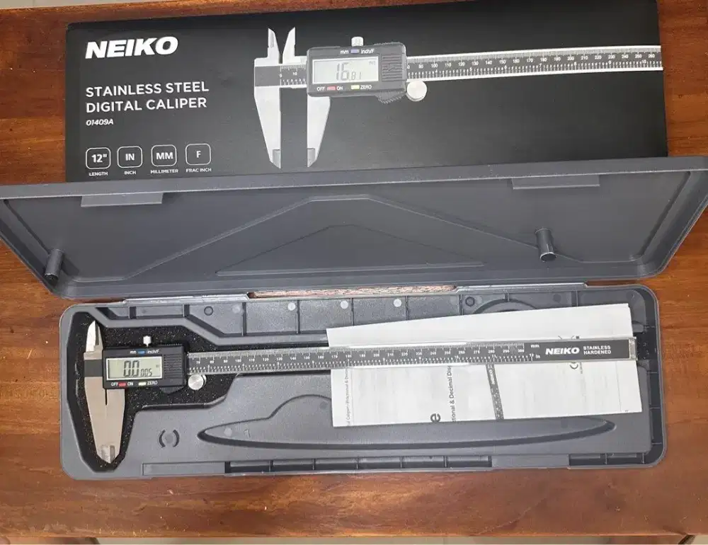 jangka sorong digital caliper elektronik Neiko 01409A 12 inch