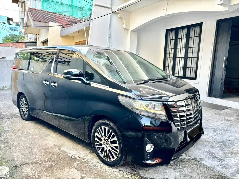 Alphard G 2016/2017 Hitam Murah terawat istimewa Pemakai Langsung