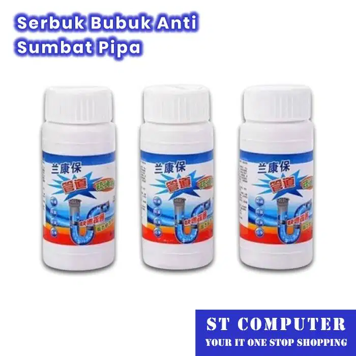 Serbuk Bubuk Anti Sumbat Pipa