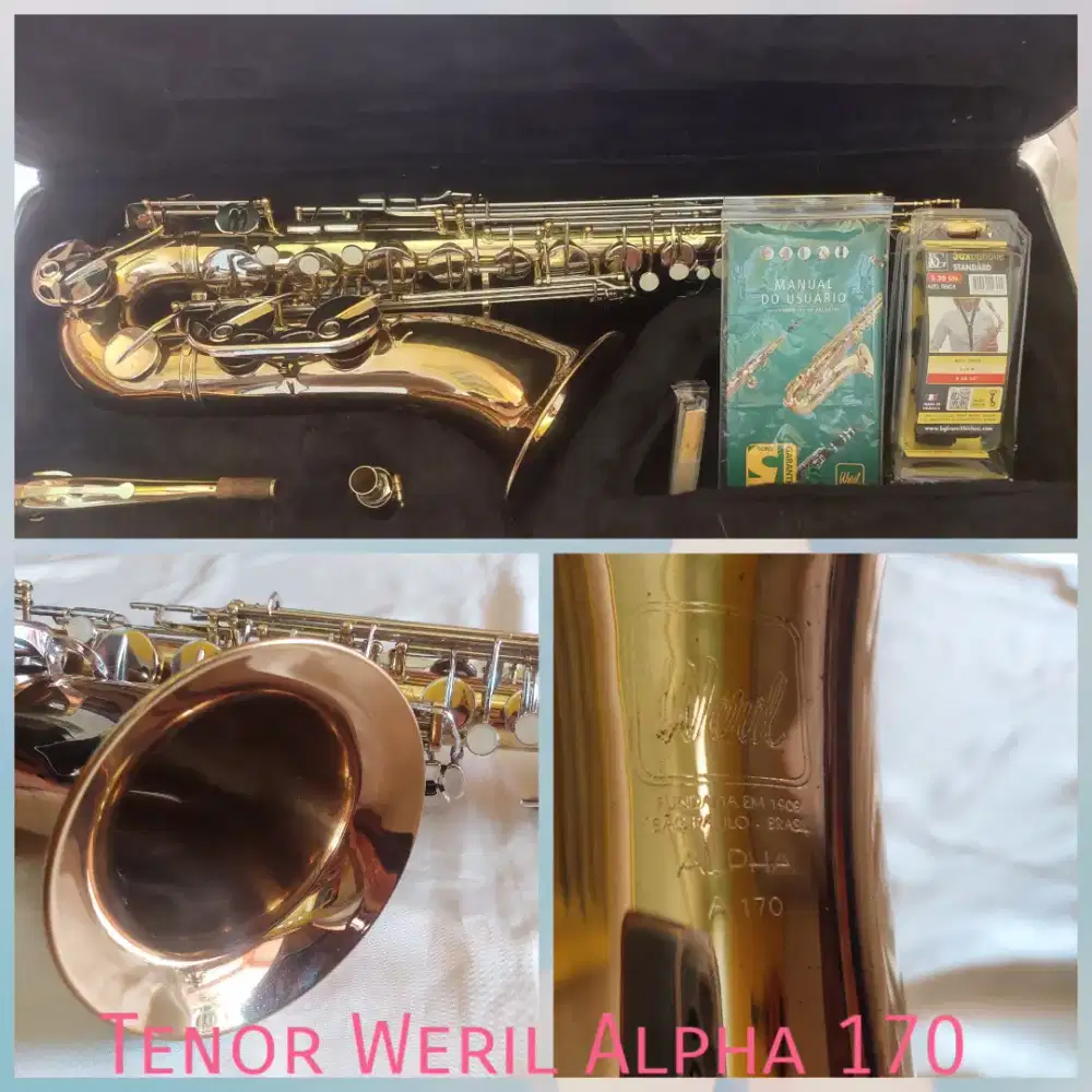 Saxophone Tenor Weril Brasil Alpha 170