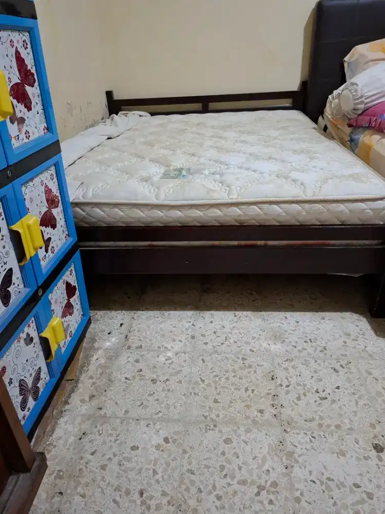 Kasur+dipan bekas 160x200