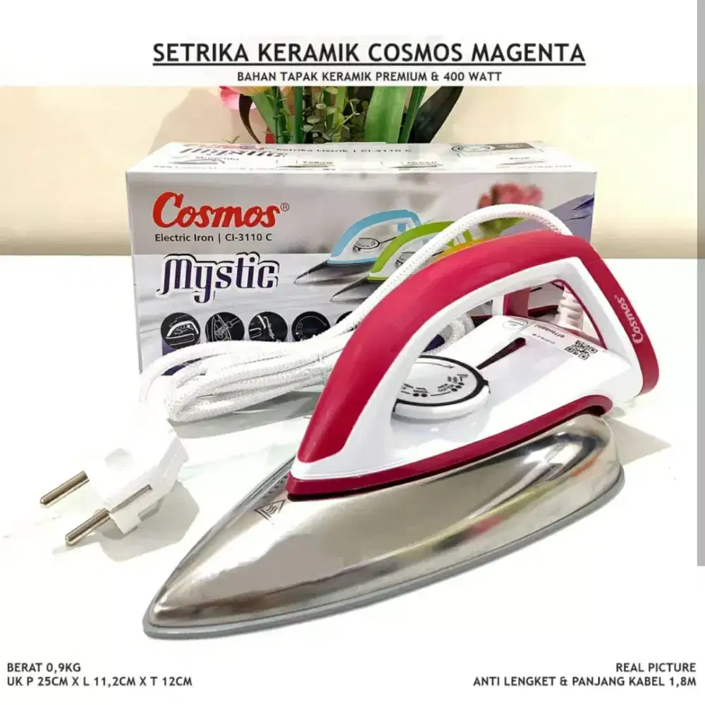 Setrika pakaian cosmos