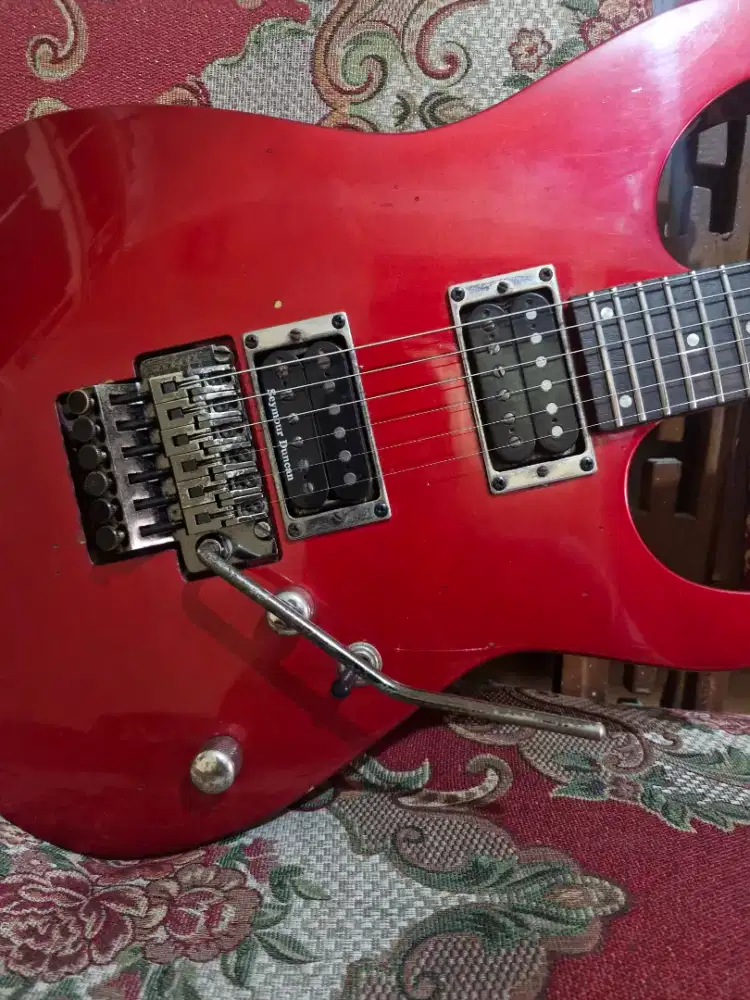 Fernandes Revolver Jescar Stainless Seymour Duncan Pickup Nego