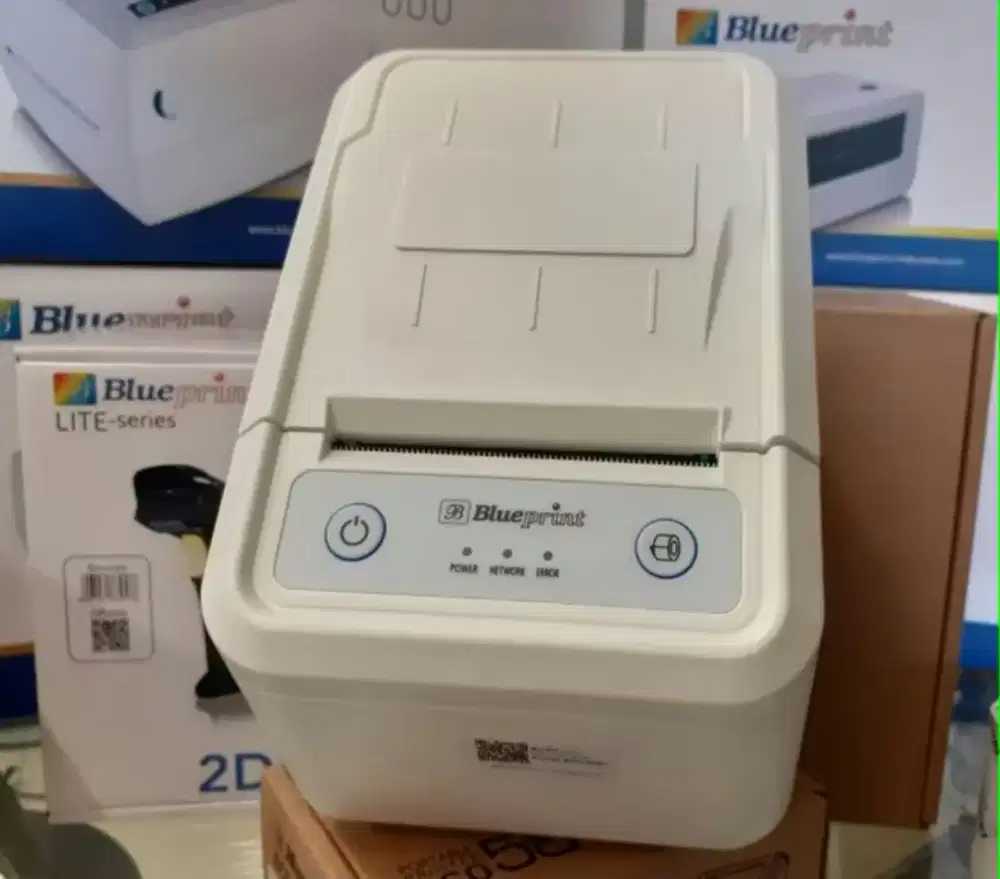 Printer Resi Label Barcode Blueprint Eco 80Bt Thermal