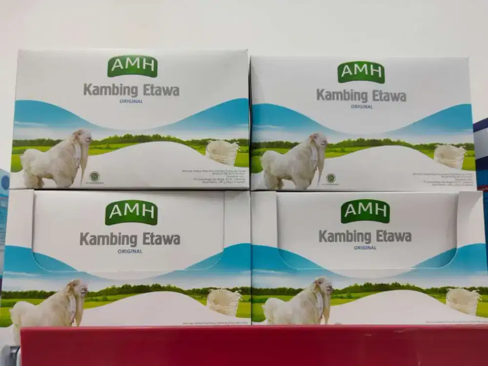 Susu Kambing Rasa Original Vanila AMH 1 box isi 10 sachet