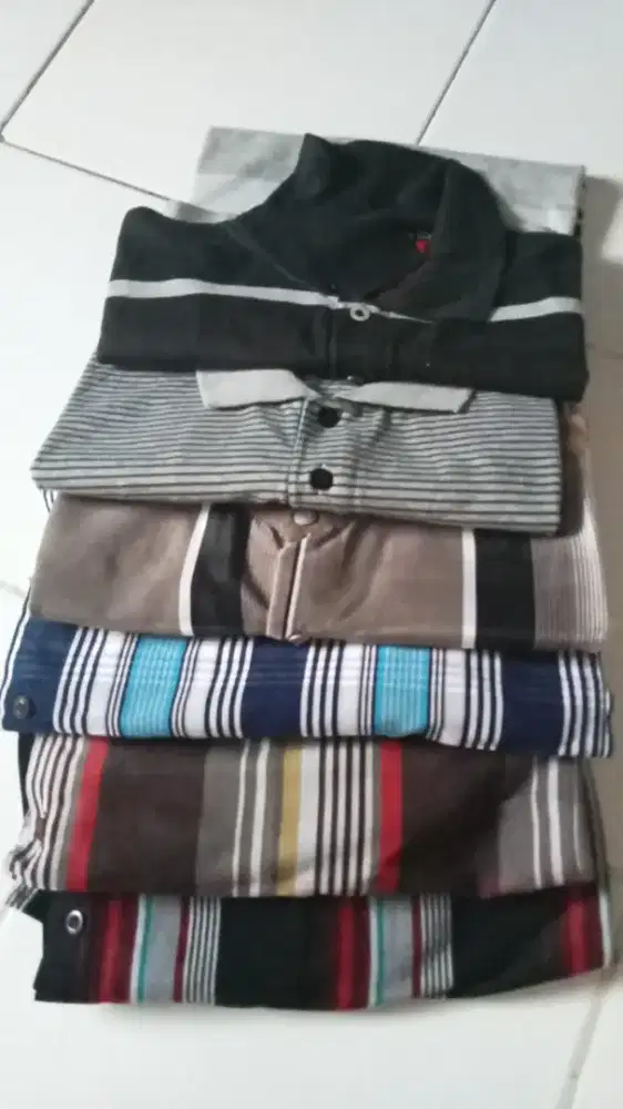 Kemeja dan kaos cowok